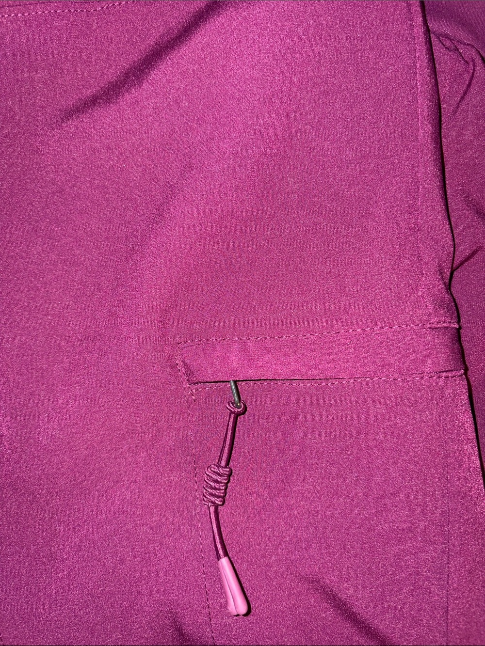 LIVI for Lane Bryant Cargo Capri Joggers 18/20 Plum EUC - Picture 9 of 11